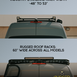 Baja LP:9 Roof Rack | Mercedes Sprinter Van | Rugged - Image 5